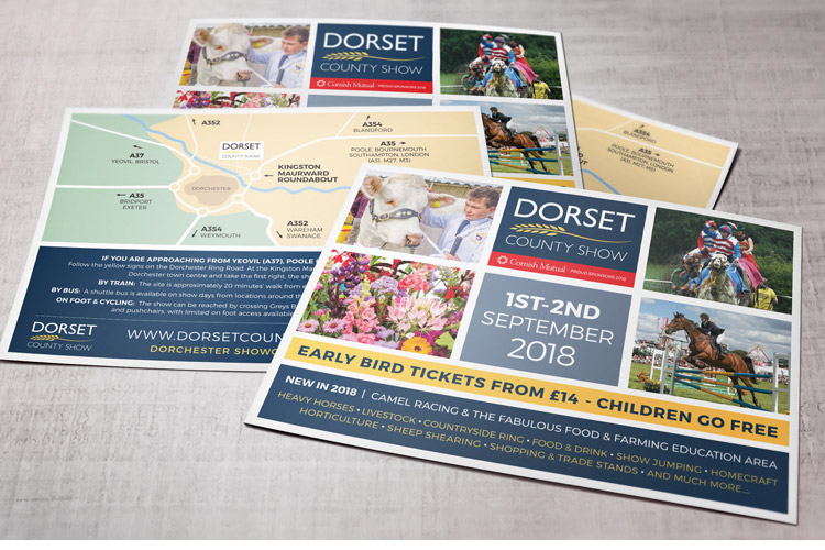 Dorset County Show Postcard